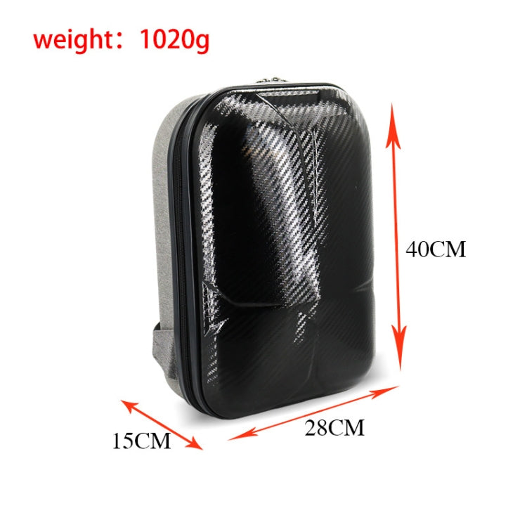 For DJI Mini 4 Pro Drone Storage Bag Carbon Fiber Backpack, Spec: Conventional Style by bashfashion