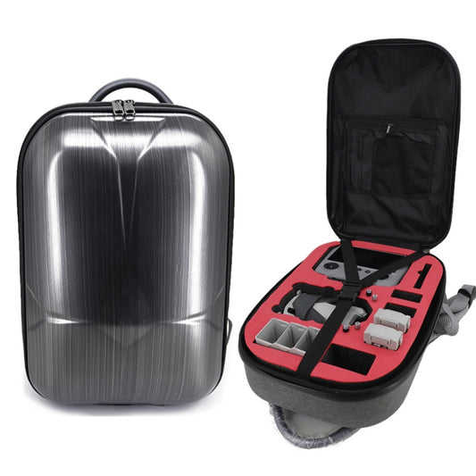 For DJI Mini 4 Pro Drone Storage Bag Carbon Fiber Backpack, Spec: Brushed Style by bashfashion