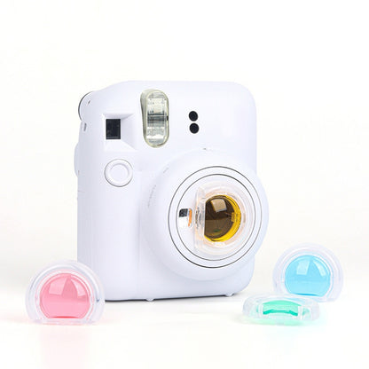 For Polaroid Mini12 7 in 1 Photo Album Sticker Photo Frame Camera Bag, Color: Purple by bashfashion