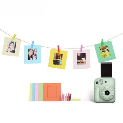 For Polaroid Mini12 7 in 1 Photo Album Sticker Photo Frame Camera Bag, Color: Purple by bashfashion