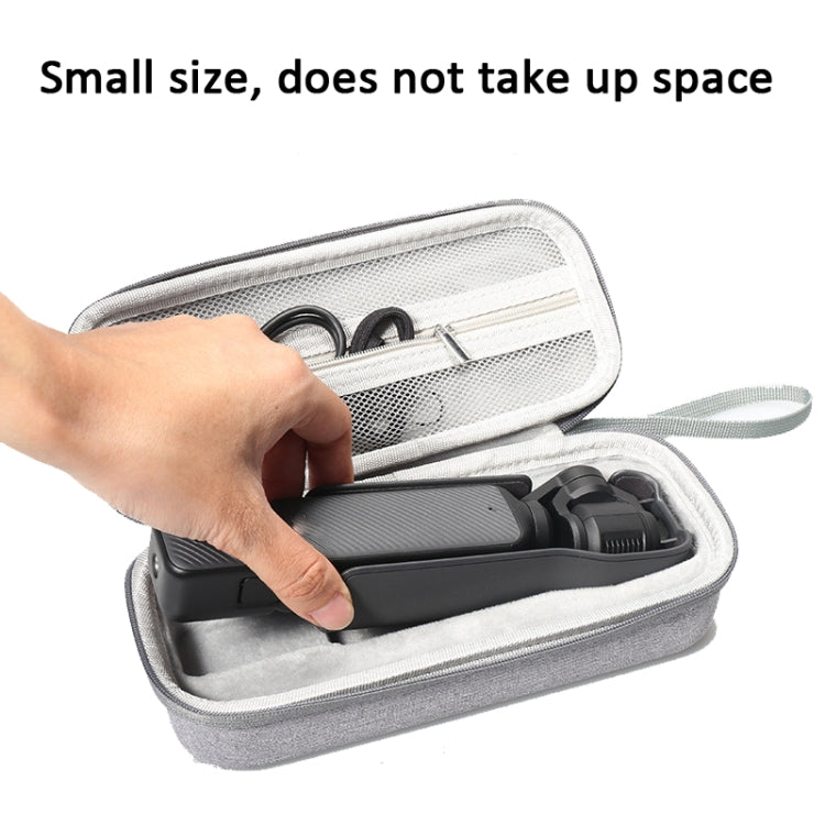 For DJI Pocket 3 Storage Bag Carrying Case Protective Box(Standard Gray) by bashfashion