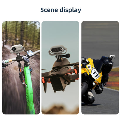 For Insta360 GO 3 AMagisn Silicone Case Camera Protective Accessories, Style: Vertical Black by aMagisn