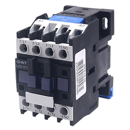 CHNT CJX2-1210 12A 220V Silver Alloy Contacts Multi-Purpose Single-Phase AC Contactor by CHNT