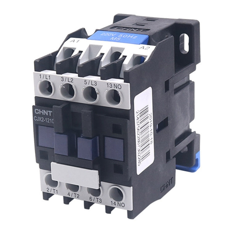 CHNT CJX2-1210 12A 220V Silver Alloy Contacts Multi-Purpose Single-Phase AC Contactor by CHNT