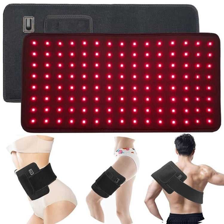 120 LEDs Red Light + Infrared Light Therapy Belt For Back Shoulder Waist Pain Relief AU Plug by bashfashion