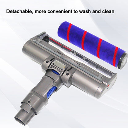 For Dyson V7-V11 G5 Vacuum Cleaner Soft Fleece Floor Brush With Dust Display LED Lamp by bashfashion