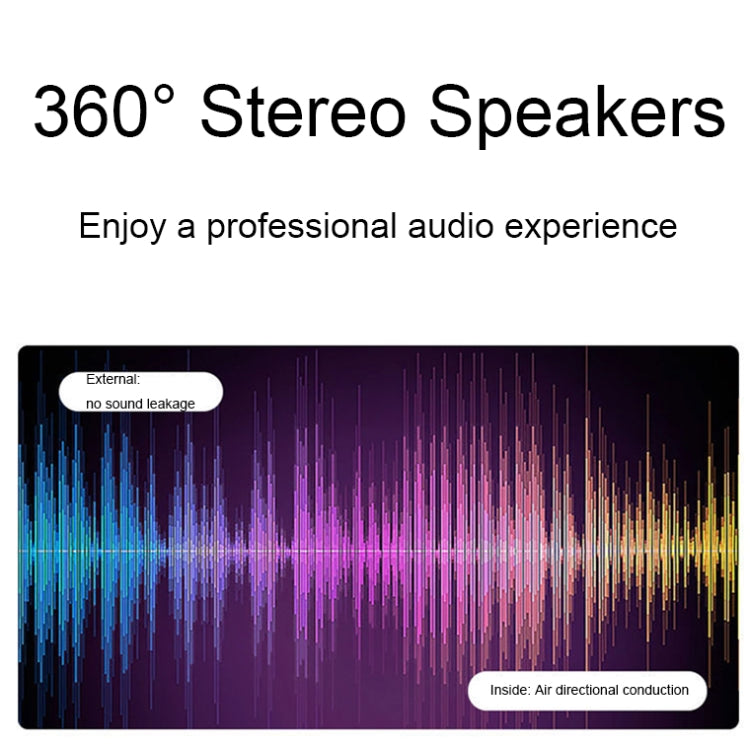 D6 OWS Ear-mounted ENC Noise Reduction Wireless Bluetooth 5.2 Earphones, Color: White Bag with Accessories by bashfashion