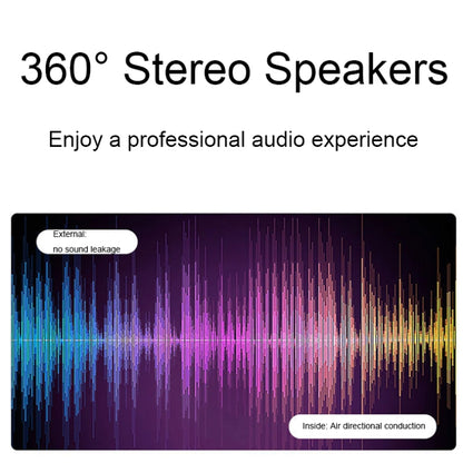 D6 OWS Ear-mounted ENC Noise Reduction Wireless Bluetooth 5.2 Earphones, Color: White Bag with Accessories by bashfashion