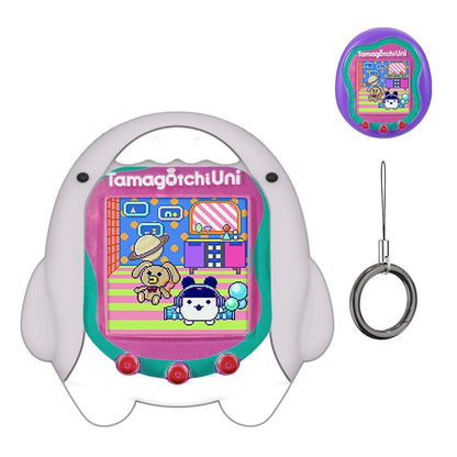 For Tamagotchi Uni (2023) Cartoon Shark Electronic Pet Game Console Silicone Protective Cover(C601) by bashfashion