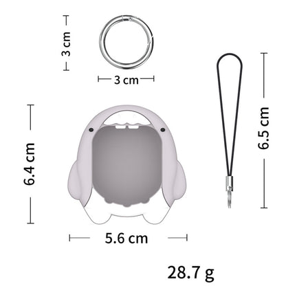 For Tamagotchi Uni (2023) Cartoon Shark Electronic Pet Game Console Silicone Protective Cover(C601) by bashfashion