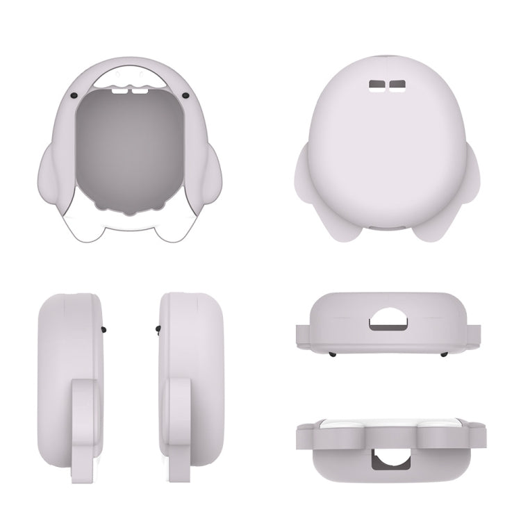 For Tamagotchi Uni (2023) Cartoon Shark Electronic Pet Game Console Silicone Protective Cover(C601) by bashfashion