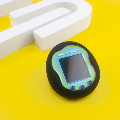 For Tamagotchi Uni (2023) Pet Game Machine Silicone Protection Case(Black) by bashfashion