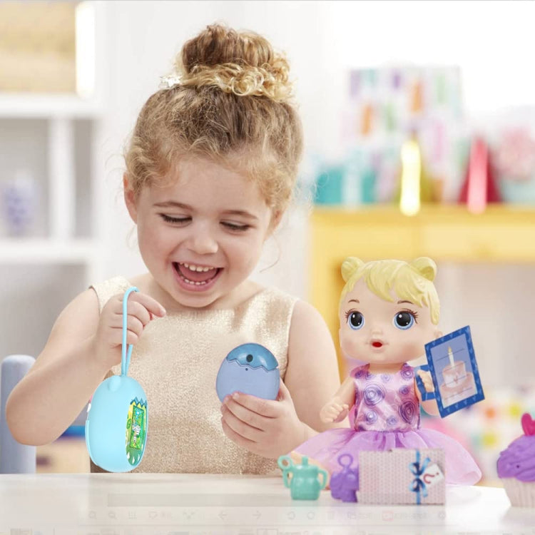 For Tamagotchi Pix Cartoon Electronic Pet Gaming Machine Silicone Protective Cover, Color: Blue by bashfashion