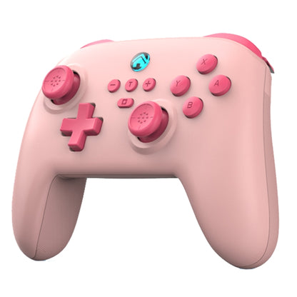 Wireless Bluetooth Gamepad With Wakeup Vibration Body Gamepad For Switch / Android / Apple / PC(Pink) by bashfashion