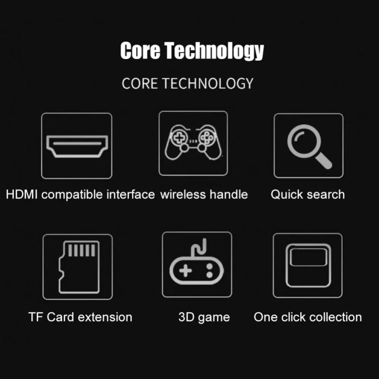 G10 GAMEBOX TV Box Dual System Wireless Android 3D Home 4K HD Game Console Support PS1 / PSP, Style: 256G 60,000+ Games (Black) by bashfashion