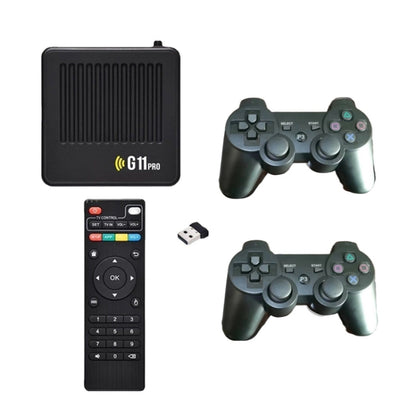 G11 PRO Game Machine TV Box Dual System HDMI HD 4K Retro Arcade, Style: 128G+Charging Handle by bashfashion
