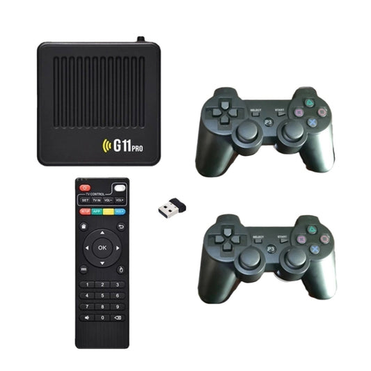 G11 PRO Game Machine TV Box Dual System HDMI HD 4K Retro Arcade, Style: 256G+Charging Handle by bashfashion