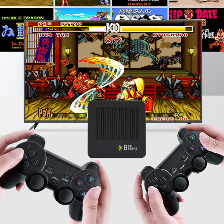 G11 PRO Game Machine TV Box Dual System HDMI HD 4K Retro Arcade, Style: 64G 30,000+ Games by bashfashion