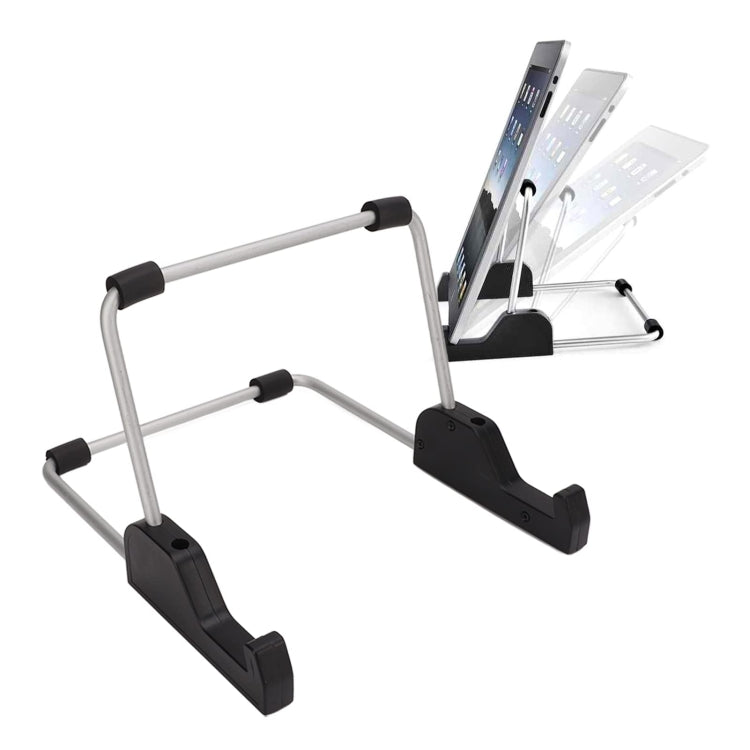 Adjustable Foldable Universal Tablet Holder Metal Stand Storage Bracket(TS-02) by bashfashion