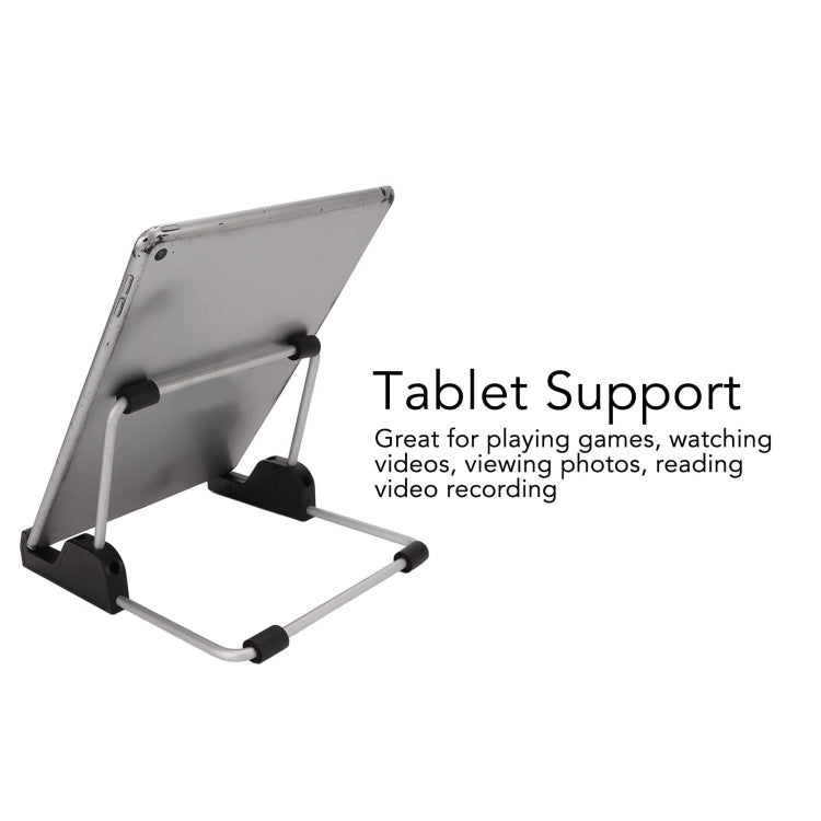 Adjustable Foldable Universal Tablet Holder Metal Stand Storage Bracket(TS-02) by bashfashion