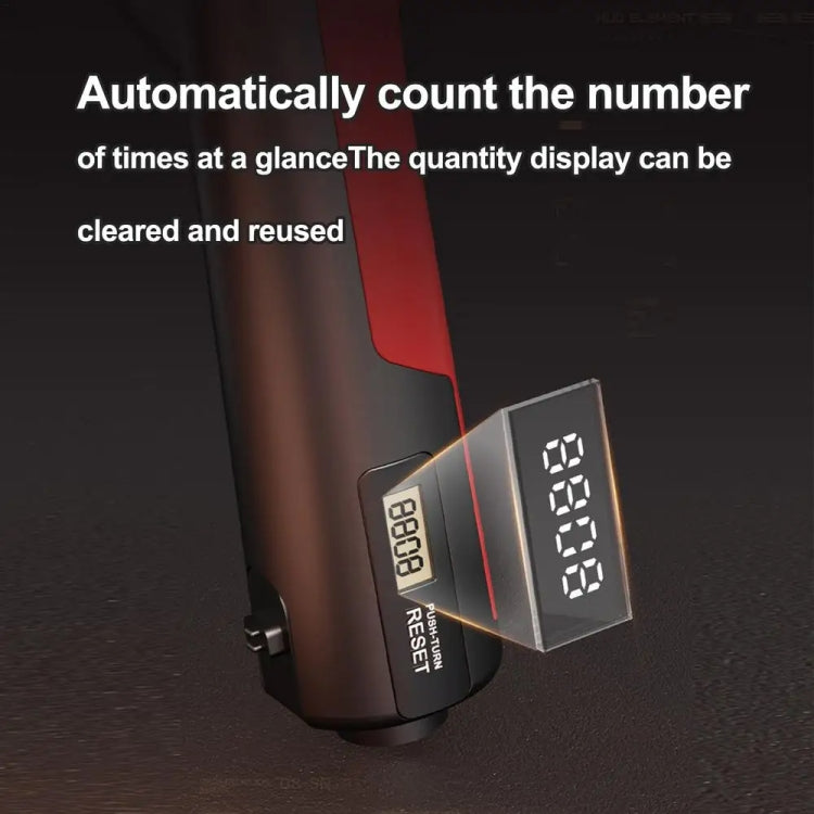 5-100kg Adjustable Hand Grip Strengthener Arm Muscle Exerciser, Spec: Mechanical Counter Orange by bashfashion