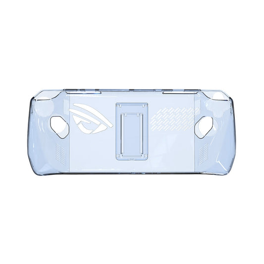 For ASUS ROG Ally Pocket Console Protective Case Transparent Crystal Case TPU Protective Case Accessories(Transparent Blue) by bashfashion
