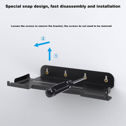 For PS5 Slim Wall-Mounted Storage Rack Host Handle Storage Hanger Accessories by bashfashion