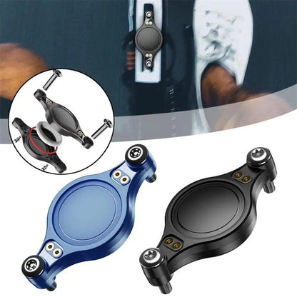 For Airtag Bicycle Mount Protective Case Anti-theft IP68 Waterproof Shell(Black) by bashfashion