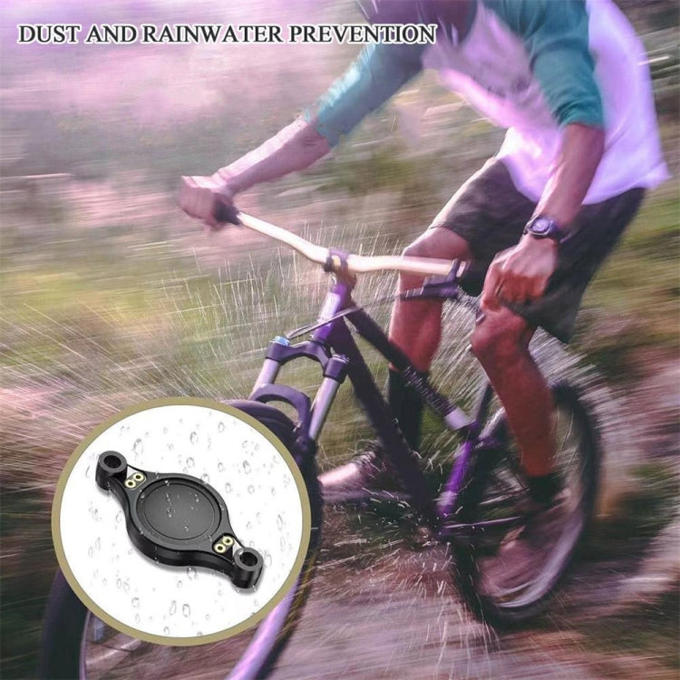 For Airtag Bicycle Mount Protective Case Anti-theft IP68 Waterproof Shell(Blue) by bashfashion