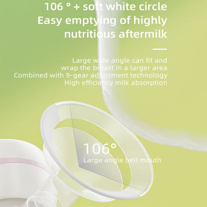 MZ-003 LED Digital Display Smart Adjustable Fully Automatic Massage Painless Silent Breast Pump(White) by bashfashion