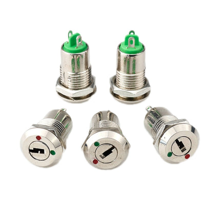 12mm Electronic Lock Key Metal Knob Switch Toy Lock by bashfashion