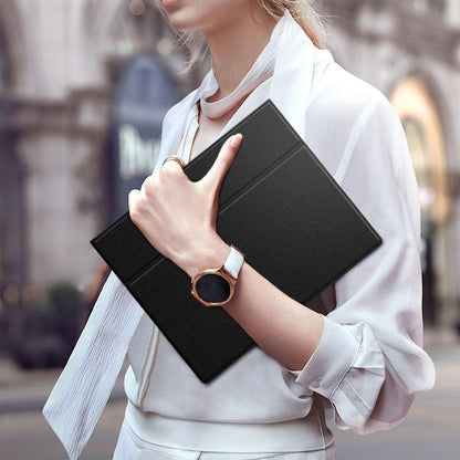 For ReMarkable 2 10.3 Inch 2020 Paper Tablet Case Multi-Viewing Adjustable Folding Book Folio Cover(Black) by bashfashion