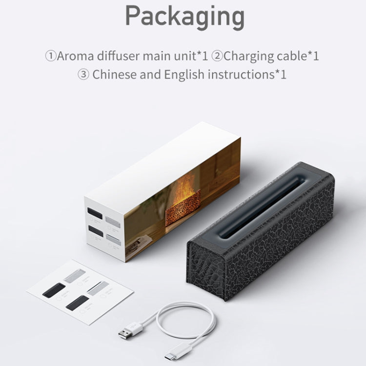 Lava Flame Aromatherapy Machine Air Atomizing Humidifier With Colorful Light, Model: DQ709 Pro White by bashfashion