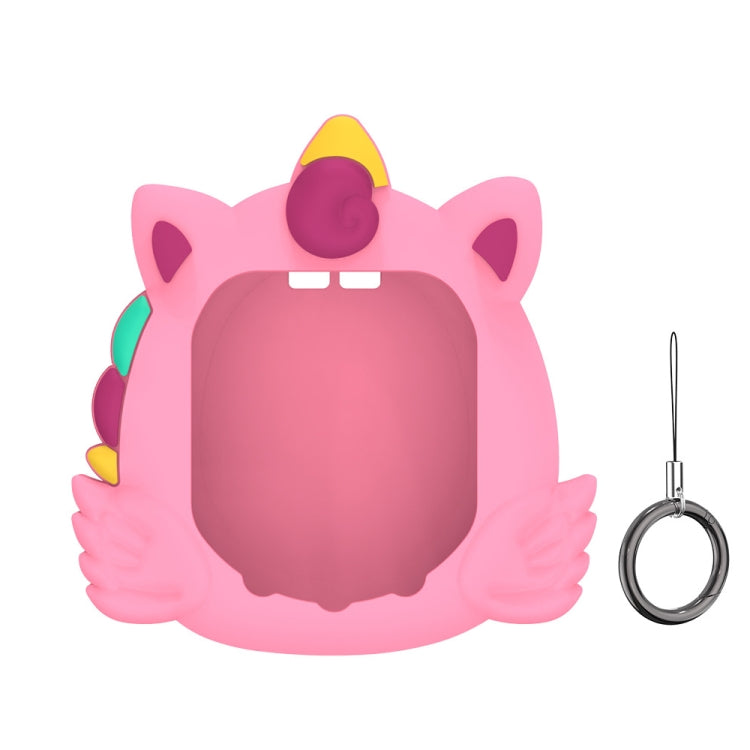 For Tamagotchi Uni (2023) Pet Game Console Silicone Protective Case(Pink) by bashfashion