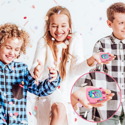 For Tamagotchi Uni (2023) Pet Game Console Silicone Protective Case(Pink) by bashfashion