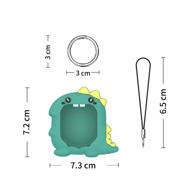 For Tamagotchi Uni (2023) Pet Game Console Silicone Protective Case(Dinosaur) by bashfashion