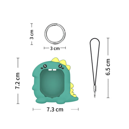 For Tamagotchi Uni (2023) Pet Game Console Silicone Protective Case(Dinosaur) by bashfashion
