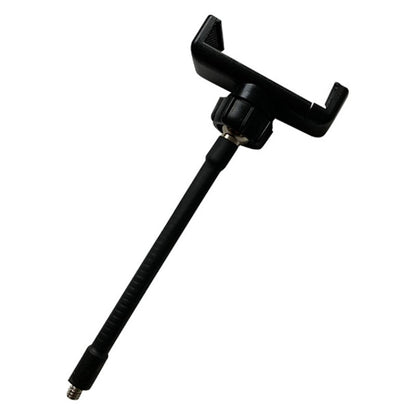 Live Beauty Ring Light Phone Clip 360 Rotating Heads Hose Clamp Stand(Black) by bashfashion