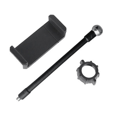 Live Beauty Ring Light Phone Clip 360 Rotating Heads Hose Clamp Stand(Black) by bashfashion