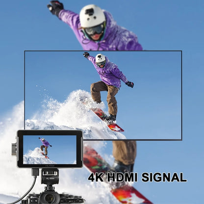 VILTROX DC550 Button Model 5.5 Inch Camera Studio Monitors 4K HDMI 3D LUT Director Monitor by VILTROX
