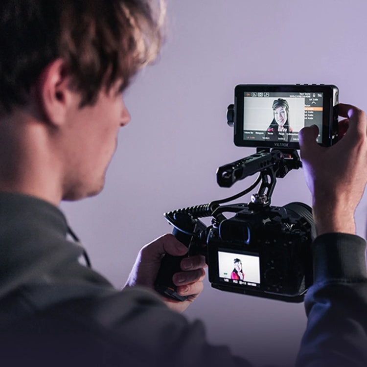 VILTROX DC550 Button Model 5.5 Inch Camera Studio Monitors 4K HDMI 3D LUT Director Monitor by VILTROX