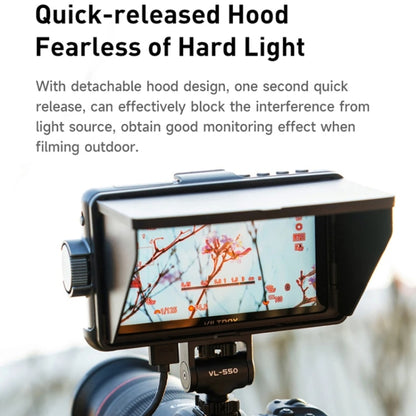 VILTROX DC550 Pro 5.5 Inch Camera Studio Monitors 4K HDMI 3D LUT Director Monitor by VILTROX