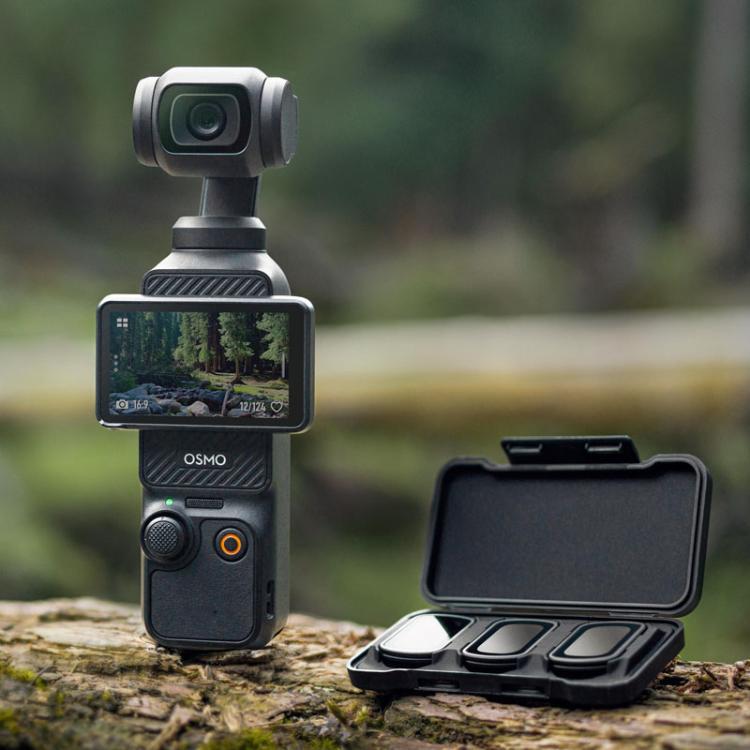 Original Magnetic ND Filter Set For DJI Osmo Pocket 3 (ND16 / ND64 / ND256) by DJI