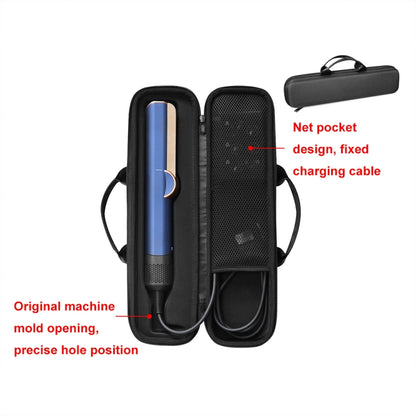 For Dyson Airstrait HT01 Wet And Dry Hair Dryer Straightener Anti-Fall Storage Bag(Black) by bashfashion