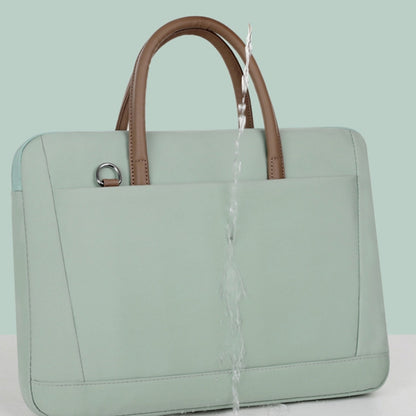 13 -13.3 Inch Oxford Cloth Laptop Bag Crossbody Carrying Case Briefcase(Black) by bashfashion