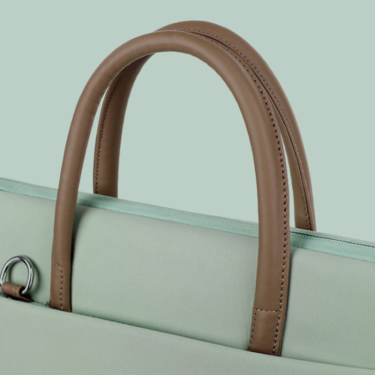 15 -16.1 Inch Oxford Cloth Laptop Bag Crossbody Carrying Case Briefcase(Black) by bashfashion