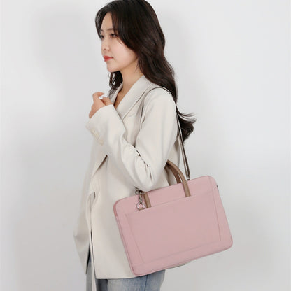 15 -16.1 Inch Oxford Cloth Laptop Bag Crossbody Carrying Case Briefcase(Gray) by bashfashion