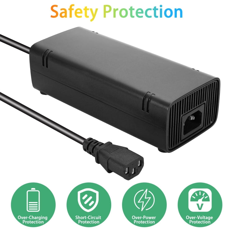 For Microsoft Xbox 360 E Console Power Supply Charger 135W 100-240V 2A AC Adapter(UK Plug) by bashfashion