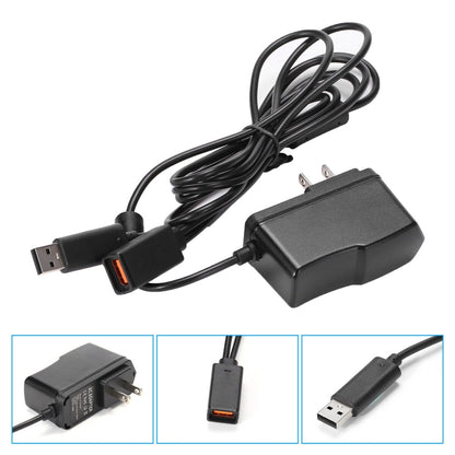 For Microsoft Xbox 360 Kinect Sensor Charger USB AC Adapter Power Supply(EU Plug) by bashfashion