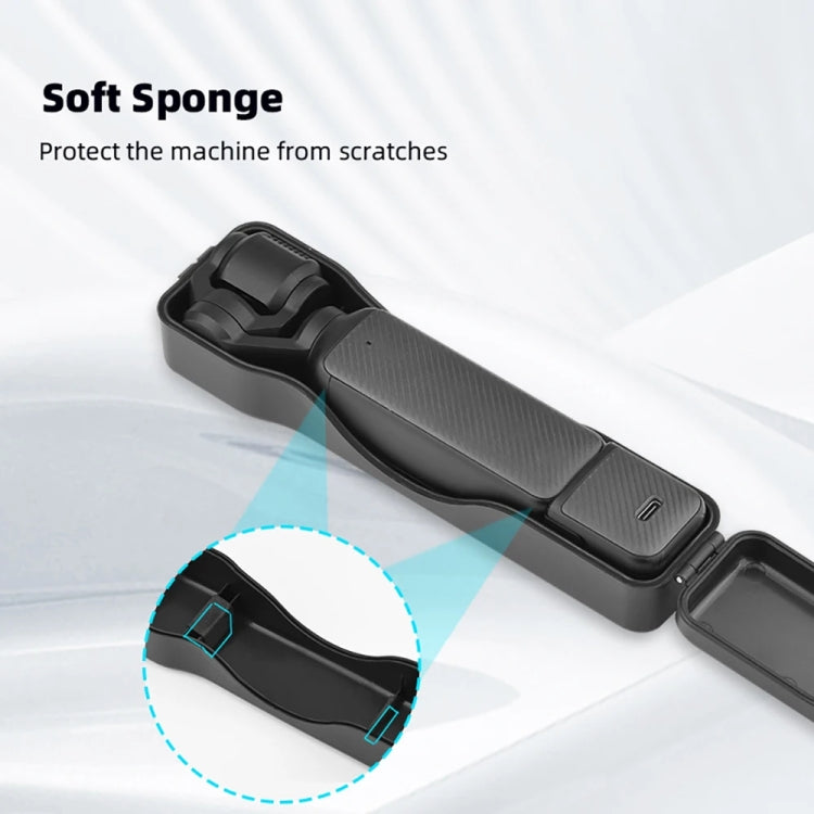 For DJI OSMO POCKET 3 BRDRC Waterproof Storage Box Protective Shell With Lanyard(Black) by BRDRC